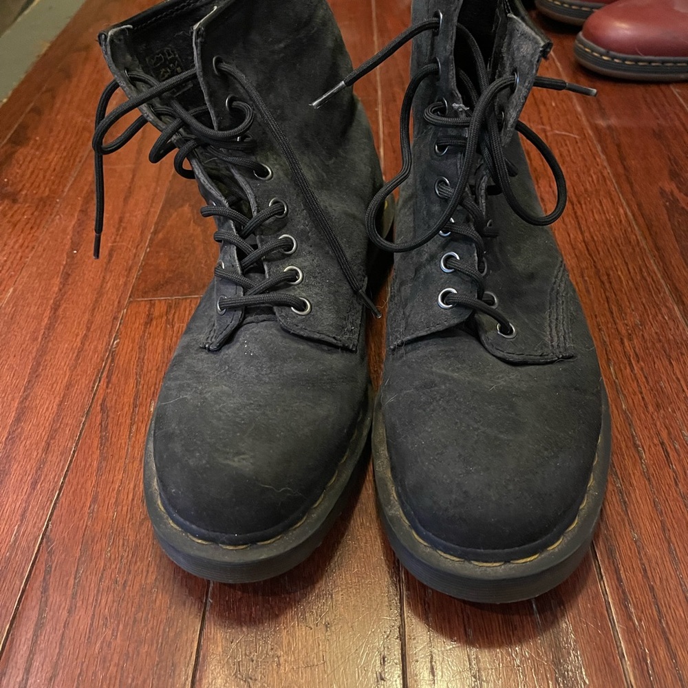 Dark Grey Doc Martens